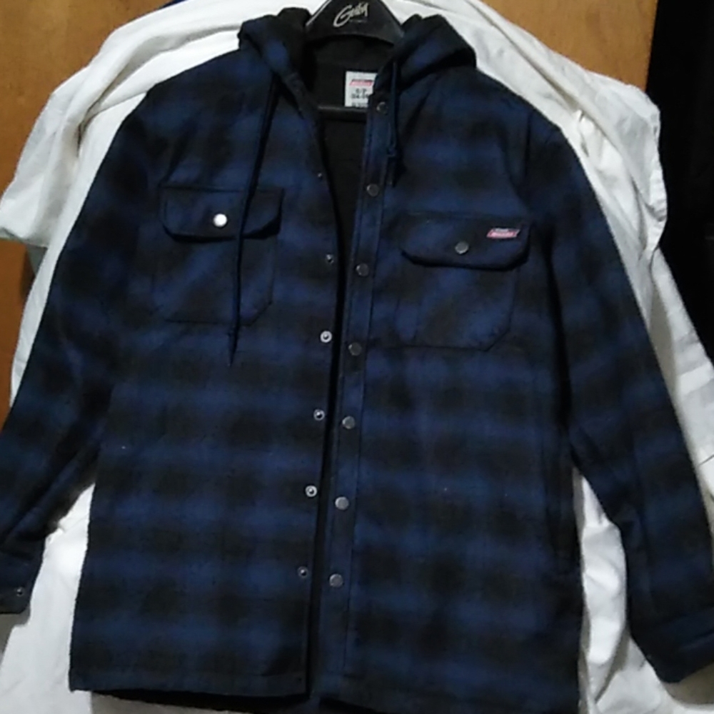 Dickies Button Up Flannel Jacket